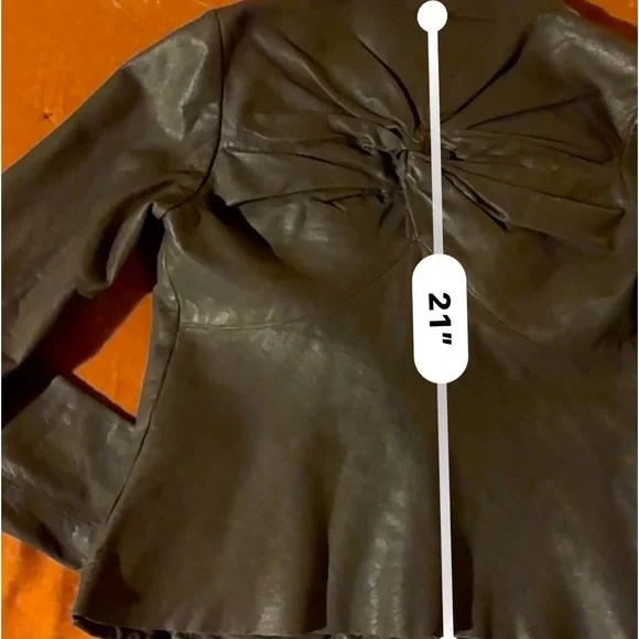 @alevintageloves Vintage AllSaints Spitalfields Leather Jacket + ring discount $ - Picture 8 of 16